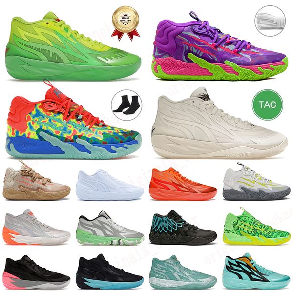 Toxic Lamelo Ball Mb03 Blue Hive Guttermelo Chino Hills Star Basketballschuhe Mb01 Rick und Morty Mb02 Nickelodeon Slime Dhgates Frauen Herren Trainer Sneaker Sneaker