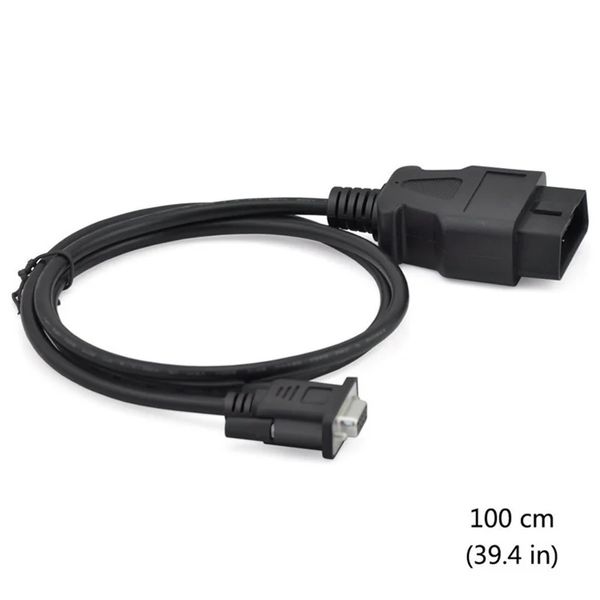 OBD2 16Pin auf DB9 Serial Port Adapterkabel RS232 Serial Port Kabel