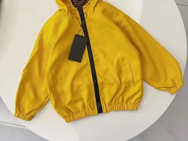 Jaquetas Nova Primavera Crianças Casaco Outono Crianças Jaqueta Twosided Meninos Outerwear Casacos Menino Ativo Windbreaker Roupas de Bebê Roupas Meninas Jack