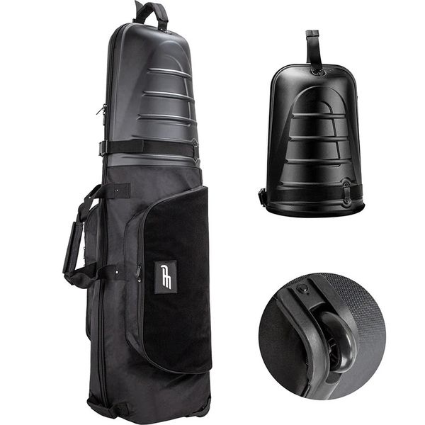 Playeagle Hard Top e Bottom Bottom Shock Schock Travel Capa Bag 1 PCS Protable Dobing Golf Avation Bag Bag With Wheels 231227