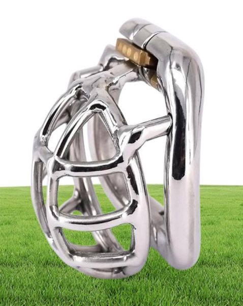 Mini Chastity -Geräte Edelstahl Hahn Cage Antioff Lock Penis BDSM Sex Toys für MEN7764806