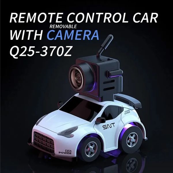Imersivo FPV RC Racing Toy Boy Racing Sports Car com câmera 231226