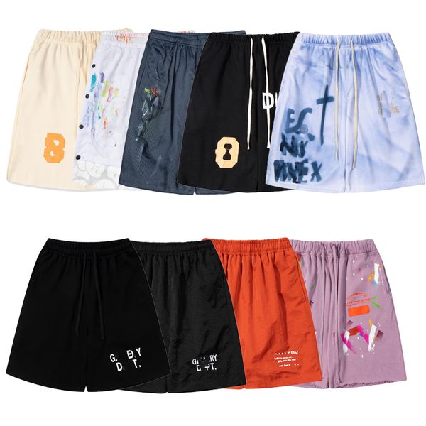 Mens Short Summer Designer Stampa casual pantaloni corti in denim Super Sorts Shorts Mesh Pantaloni fitness traspiranti Shorts High Street Parker Basketball