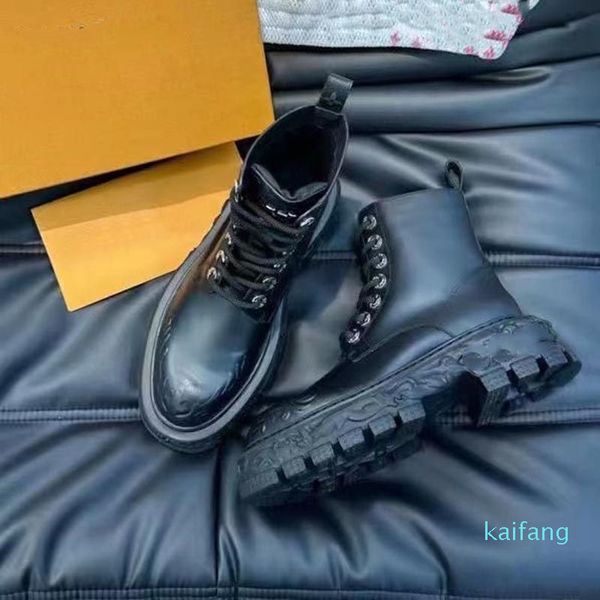 Barok Ranger Boots Chelsea Boot Erkek Ayak Bileği Boot Tasarımcılar Erkek Ayakkabı Tahıl Buzağı Deri