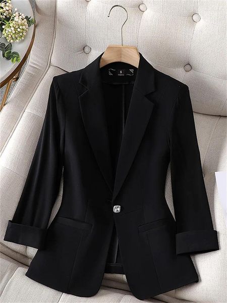 Camera da donna Blazer Brazer Blazer Women Women Botton Coat Spring Summer Ostrewear Blazer di alta qualità di alta qualità