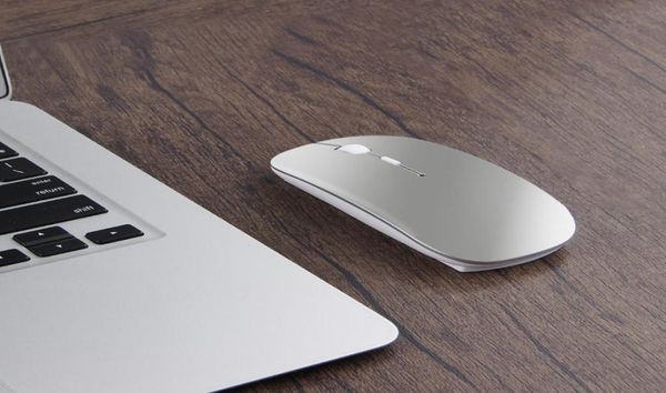 Apple MacBook Air Pro Retina 11 12 13 15 16 Mac Kitap Dizüstü Bilgisayar Kablosuz Fare Şarj Edilebilir Sessiz Oyun Fare110220
