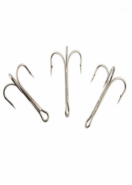 Easy Catch 100pcs 3551 Angelhaken Big Game Fishing Treble Hooks Künstliche Köder Fishhooks Größe 60 70 80 10018602458