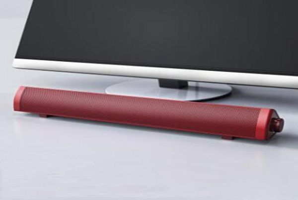 USB-Power-Soundbar-Computerlautsprecher Tragbare kabelgebundene Bluetooth-Soundbar-Lautsprecher für PC-Surround-Sound mit integrierten Subwoofern3649893