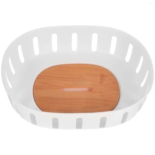 Conjuntos de louça Dupla Camada Escorredor Cesta Colander Sink Filtro Desktop Fruit Holder Bandeja de Armazenamento