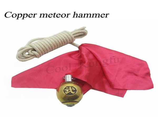 Bakır Meteor Hammer Çin Dövüş Sanatı Wushu Kung Fu0122880619