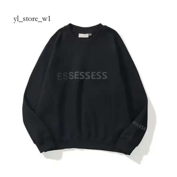 Ess Hoodie Mens Hoodie Designer Ess Hoody Woman Fashion Trend Friends Hoodie Dê uma carta de impressão cinza preto e branca Carta essencialsweatshirts 5354