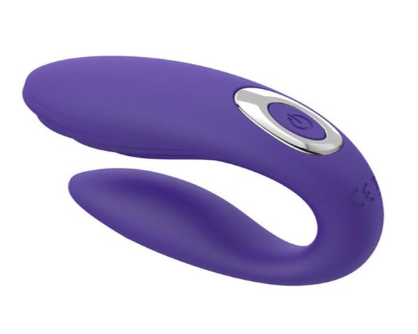 G spot u tipo vibrador brinquedo sexual para mulheres masturbação silicone vibrador ovo vibratório clitóris massagem anal recarregável 10 velocidades adu3298026