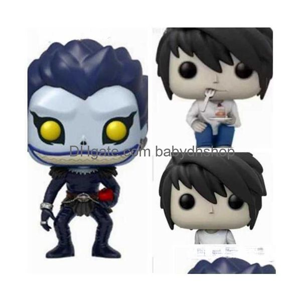 Фигурки игрушек Pop Death Note ручной работы 217 218 219 L толстое украшение T230607 Прямая доставка Dh2Ea