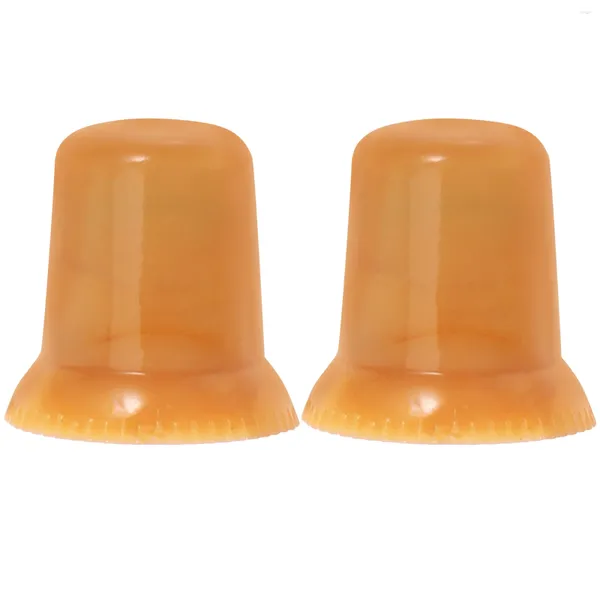 Ombrelli 2 pezzi con tappo a vite Accessori per cappelli per ombrelli per parti di riparazione Copri punta di ricambio in plastica