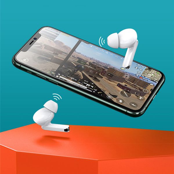 Fones de ouvido Bluetooth V5.0 TWS Tampões intra-auriculares à prova d'água e redução de ruído Fone de ouvido sem fio com fone de ouvido com banco de potência de 300mAh para IOS / Android / Tablet DHL