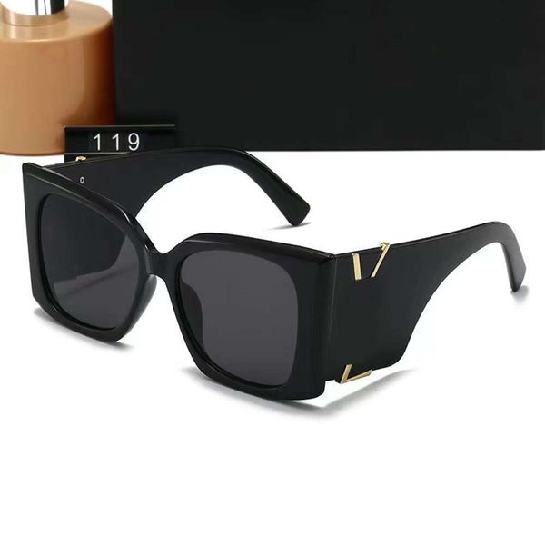 Modedesigner Sonnenbrille Luxusmarke Sonnenbrille SK119 Beach Sonnenbrille für Mann Frau
