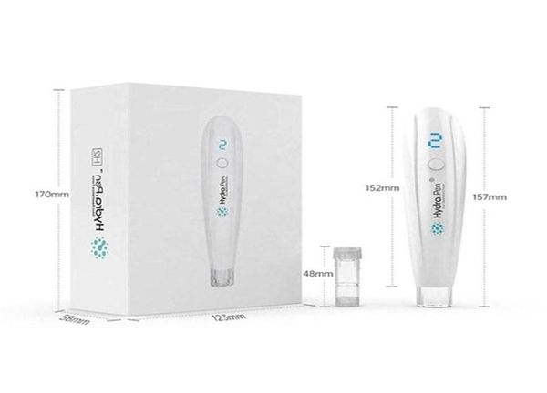 Hydra Pen H2 Microneedling Dermapen Microneedle Automatico Applicatore siero di siero di infusione DR DR MICO AGHLE AQUA Kit di umidità Kit Home Usa Wit4343657