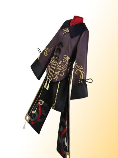 Genshin Impact Hutao Cosplay venir uniforme perruque Halloween carnaval vêtements Anime jeu Hu Tao vêtements de Style chinois L2208021994450