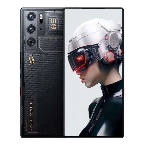 Nubia Red Magic 9 Pro 5G Smart Mobile Telefing Gaming 12 GB RAM 256 GB ROM Snapdragon 8 Gen3 50,0mp NFC 6500mAh Android 6.8 