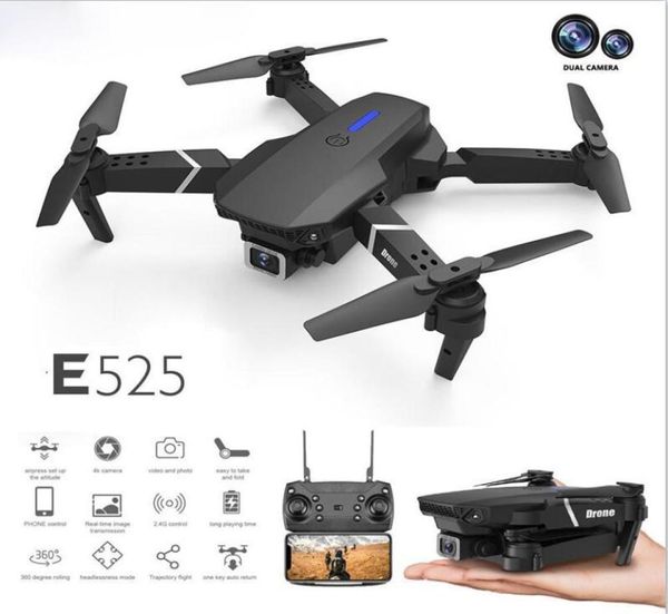 Aeromobile UAV intelligente LSE525 Drone 4K HD Duallens Remote Control Mini Droni WiFi 1080P FOLLETTRO in tempo reale FOLLA9910474