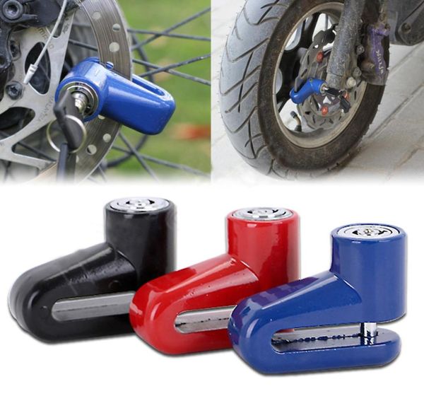 Nova motocicleta resistente ciclomotor scooter freio a disco rotor bloqueio de segurança antifurto acessórios da motocicleta proteção contra roubo 1680802