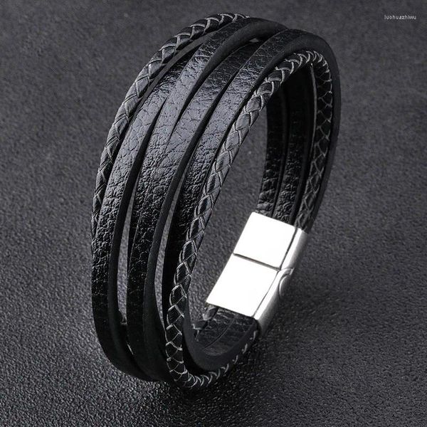 Link Armbänder Großhandel Geschenk Mode Herren Armband Retro Magnetverschluss Ornament Produkt
