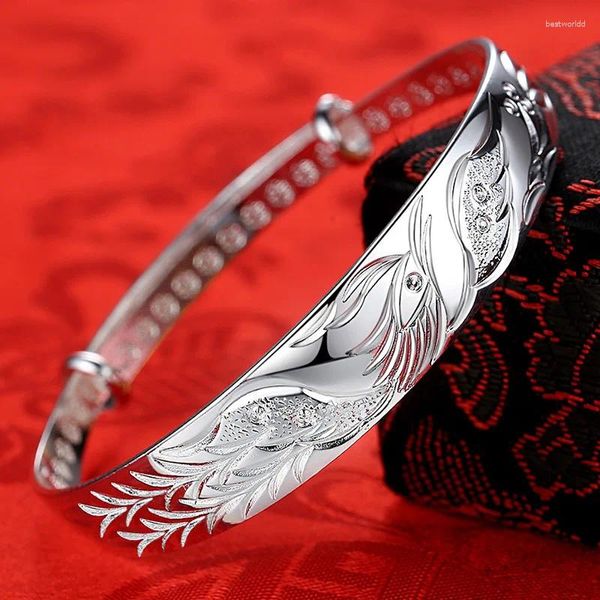 Braggle Phoenix Bracciale Fashion Silver Plaked Factory