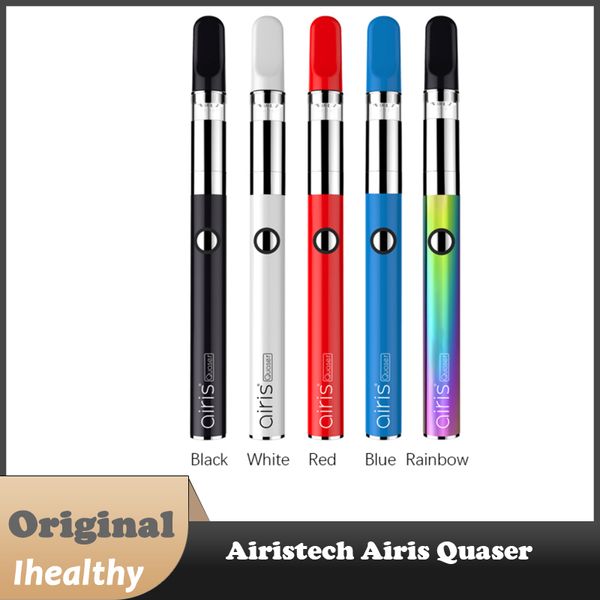 Airis Quaser Başlangıç ​​Kitleri 350mAh VV Pil qcell Bobini ile 510 İplik Balmumu Dab Vape Kalem Kiti