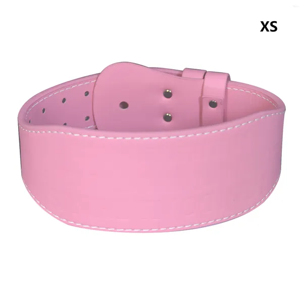 Supporto per la vita Forza regolabile per donna Accessori sportivi Professionale XS/S Cintura per sollevamento pesi Fibbia per palestra lombare Attrezzatura rosa