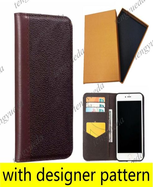 Deluxe Designer Wallet Phone Cases für iPhone 14 14pro 14plus 13 13pro 12pro 12 11 pro max XS XR Xsma 7 8plus Kartenhalter Leder 9383749
