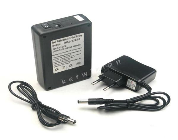 Bateria de 12V Bateria recarregável Bateria de Lithiumion CC 12V 6800mAh Bateria liion Portátil Super capacidade para monitorar Câmera2705151210