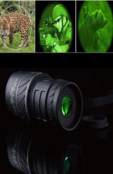 Telescópio panda dia visão noturna 40x60 hd óptico monocular caça acampamento caminhadas ao ar livre telescópio5400353