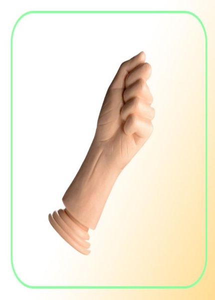 Énorme bras poing godes masturbation féminine Gspot masseur grande main paume gode grand plug anal produits pour adultes jouets sexuels pour femme Y209811143