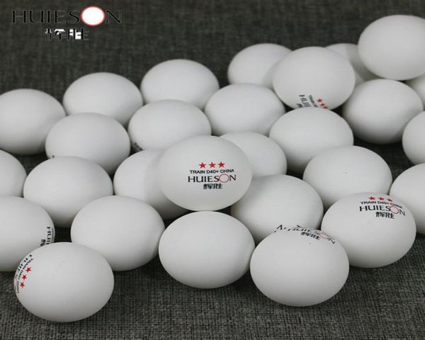 Huieson 100 PCS 3Star 40 мм 28G настольный теннис шарики Ping Pong Шарики для совпадения Новый материал ABS Plastic Table Balls T190924647560
