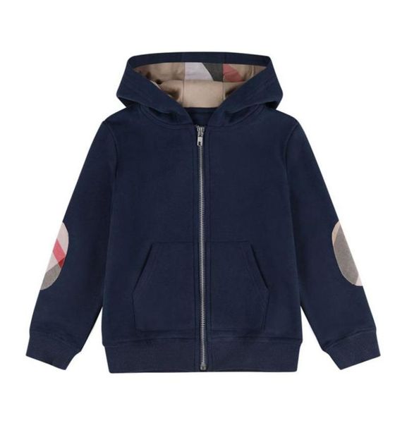 Frühling Herbst Baby Jungen Jacken Kinder Baumwolle Reißverschluss Mäntel Mode Kapuzenjacke Junge Outwear Kind Lässige Strickjacke Mantel 2-7 Jahre7868753