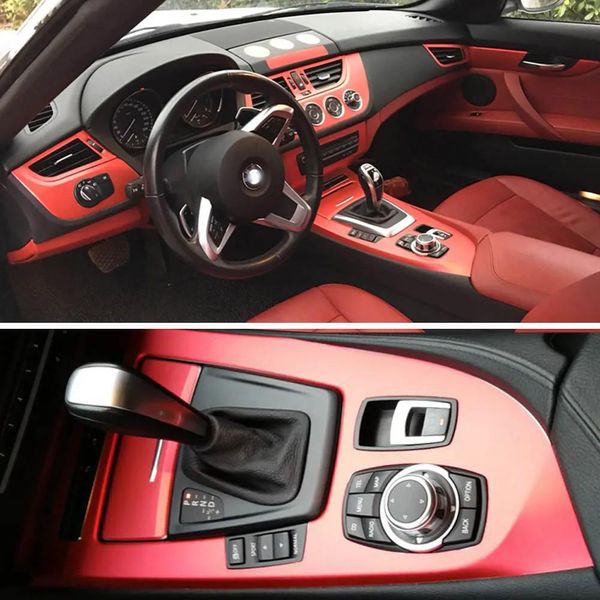 Adesivi per BMW Z4 E89 20092016 Adesivi auto autoadesiva 3D 3D Accessori per auto in fibra di carbonio 5D in fibra di carbonio e decalcomanie Accessori per lo stile delle auto