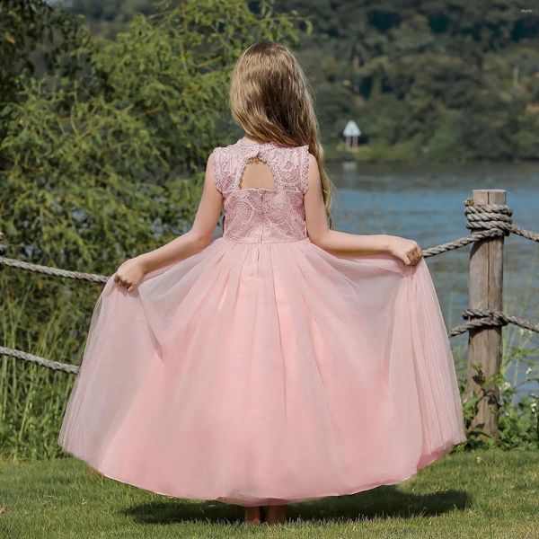 Abiti per ragazze Adolescenti Ragazze Abito da ballo per bambini Abbigliamento da festa per bambini Principessa Tulle Vestido Abito da sera formale