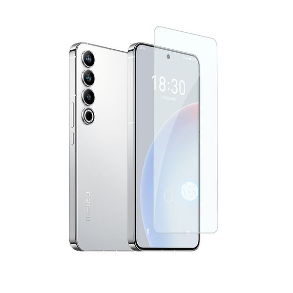 Защитник экрана отпечатков пальцев для Meizu 20 Classic Infinity 20 Pro 9h 2,5D 0,25 мм Ультра -тонкий прозрачный измеренный стекло с 10 в 1 упаковку