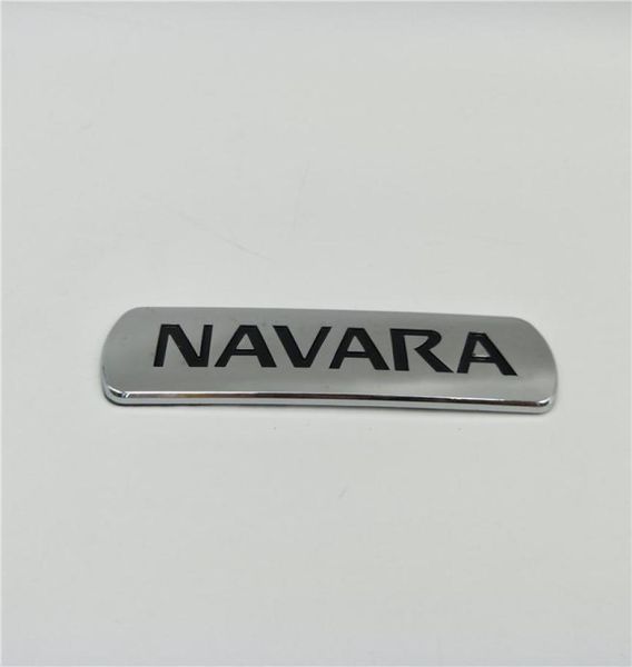 Para Nissan Navara Traseira Logotipo Placa Emblemas Frontier Pickup D21 D22 D23 D40 Porta Lateral Cromada Placa de Identificação2169247