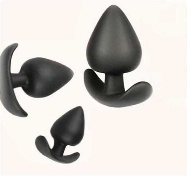 Massage Sexshop Silikon Big Butt Plug Anal Tools Sexspielzeug für Frauen Männer Homosexuell Unterwäsche Analplugs großer Buttplug Erotik Intim P8604479