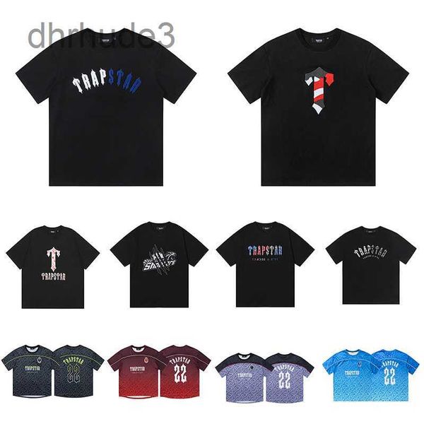 Herren-T-Shirts Trapstar Neue Druck-Männer-T-Shirt-Stile Trapstars-Bruststickerei Basic-Herrenhemden Markendesigner AAA-Qualität T-Shirt EU S--XL BNMJ