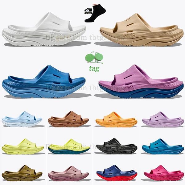 знаменитые мужские и женские тапочки hoka, сандалии на платформе Ora Recovery Slide 3 Hokas Slipper Summer Beach Foam Rubber Clog, сабо, слайды Clifton Bondi, 8-комнатный дом Sandels