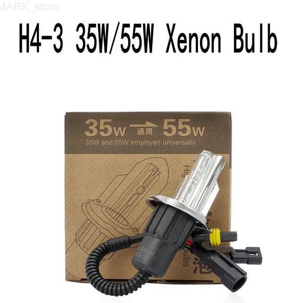 Kits de Xenon para carro HID 35W 55W H4 Hi/Lo HID Xenon Light Bulb 4300K 6000K 8000K 10000K 12V AC Car Auto Bi Xenon Farol Kit de substituiçãoL231228L231228