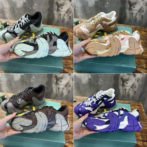 Lüks Tasarımcı Spor Sneaker Tormenta Spor Sneaker Renk Bloğu Baba Ayakkabı Moda Sıradan Ayakkabı Düşük kesilmiş dış taban spor ayakkabı kauçuk taban boyutu 35-45