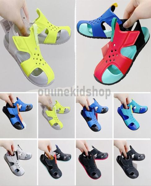 6c-3y Kids Sandals Sunray, 2 Fireberry Sinyali Gri Gri Suya Dayanıklı Üst Yumuşan Yastık Bebekler Erkek Kızlar Fotoğraf Mavi Psişik Pembe Yürümeler Sandals1812212