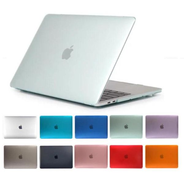 Capa dura cristalina para novo macbook pro touch bar 133 air 154 pro retina 12 polegadas laptop capa protetora completa 3446274