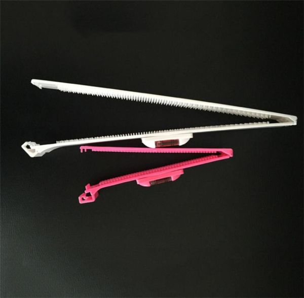 2 renk DIY Yeni Kadınlar Saçak Kesme Alet Clipper Tarak Kılavuzu Sevimli Saç Bang Level Cetvel Clips Accessories5639174