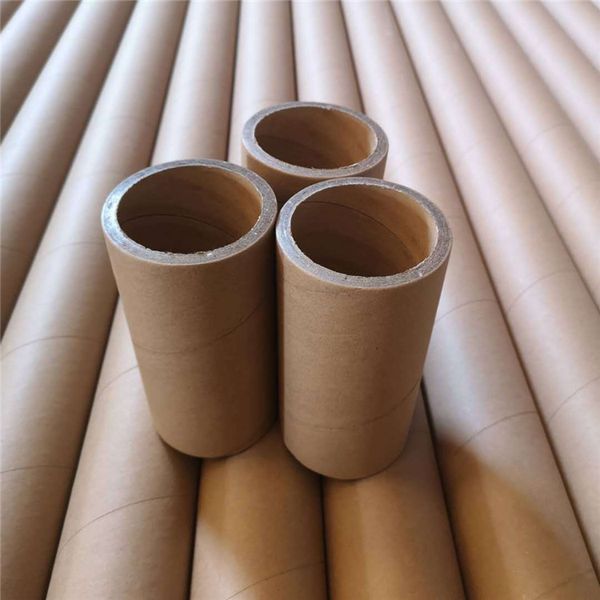 Papel de tubo de fio de alta qualidade, tubo horizontal de tubo de pagode, núcleo de papel de fita de pintura redonda de artes e ofícios, liso e inteiro, vendas diretas dos fabricantes