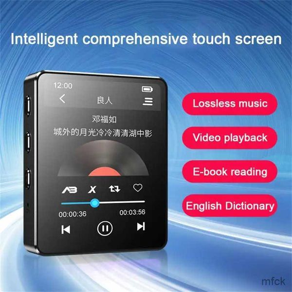 MP3-MP4-Player 5.0 Verlustfreier Musik-MP3-Player Walkman MP3 MP4 Automatisches Vorlesen Minispiel 2,5-Zoll-MP5-E-Book-Video-Player