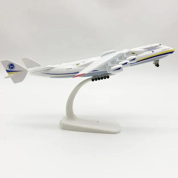 Modle Aircraft Modle 20cm Lega di metallo Unione Sovietica Air ANTONOV 225 An225 Mriya MONDO PIÙ GRANDE CARICO Modello di aereo Aereo Diecast Aircraft